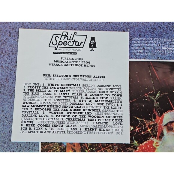 Phil Spector's Christmas Album Phil Spector International 2307 005 UK LP VG+ - Picture 7 of 7